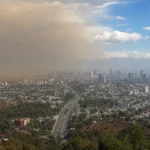 Vista del Valle de México tras el levantamiento de la contingencia ambiental por ozono