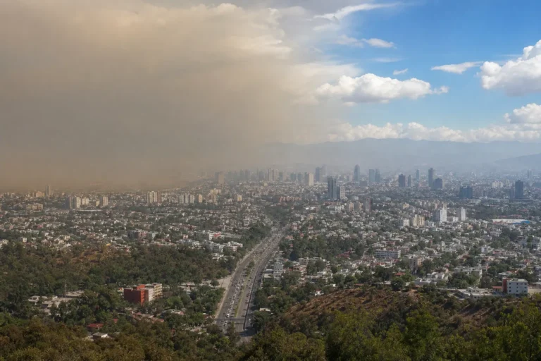 Vista del Valle de México tras el levantamiento de la contingencia ambiental por ozono