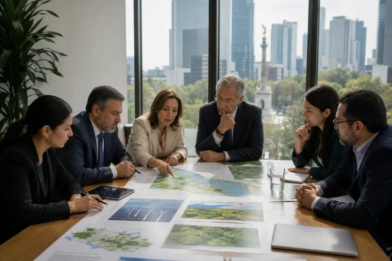 Representantes de gobierno, banca e inversión analizan una Plataforma País para financiar proyectos climáticos en México