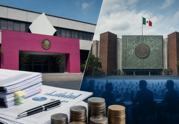 Debate por el presupuesto del INE para 2027 entre el instituto y la Cámara de Diputados