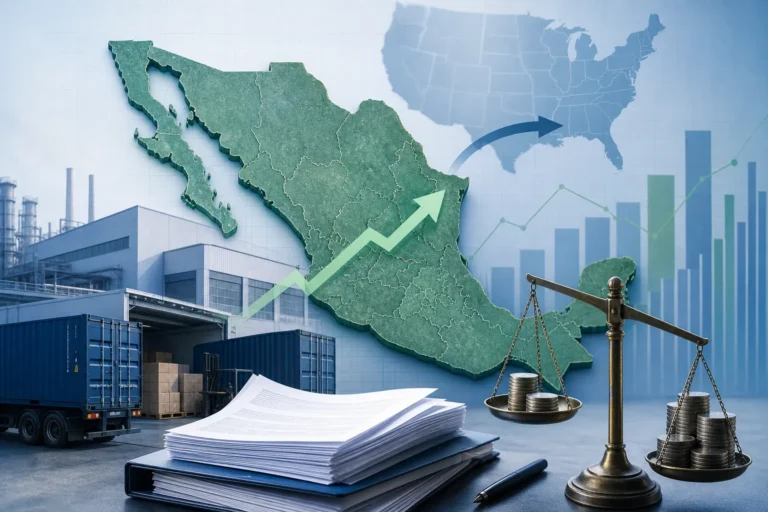 Gráfica de crecimiento económico de México, deuda pública e inversión privada
