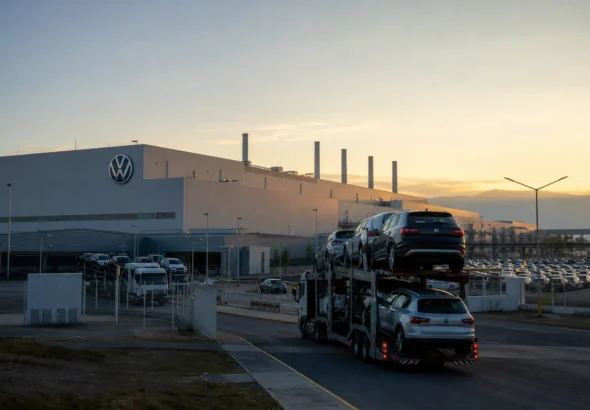 Planta de Volkswagen en Puebla tras el acuerdo salarial con SITIAVW